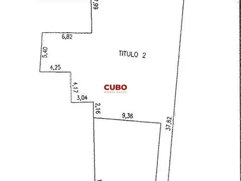 Terreno en Venta 9  mts Frente