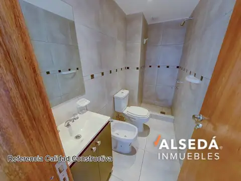 Departamento 2 ambientes con 1 baño