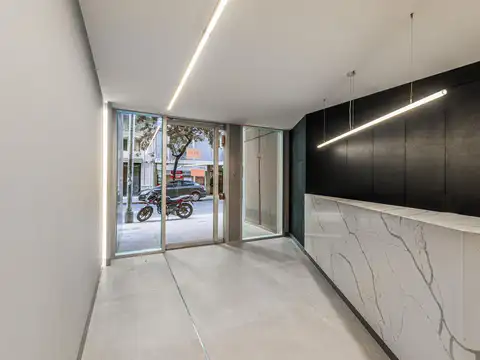 Oficina a estrenar planta libre en piso 11 – 87 m² en Recoleta