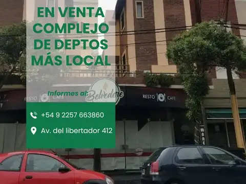 Complejo de 9 departamentos de 3 ambientes