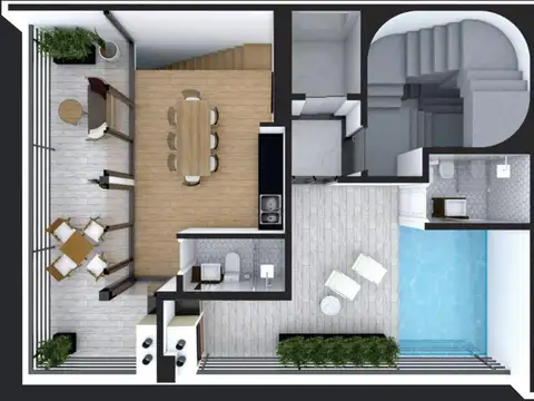 Departamento en Venta al Norte