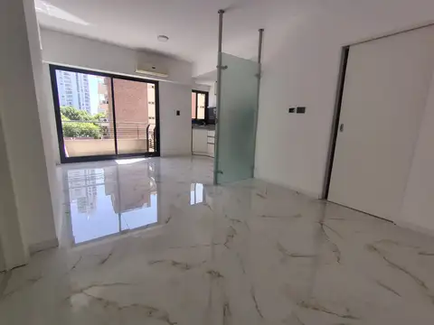 Departamento 2 ambientes contrafrente con balcón
