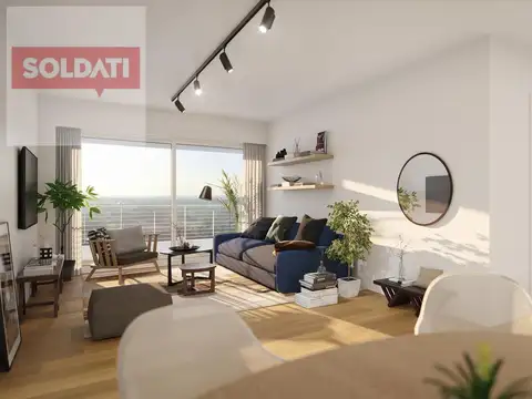 Departamento 4 ambientes con 2 baños