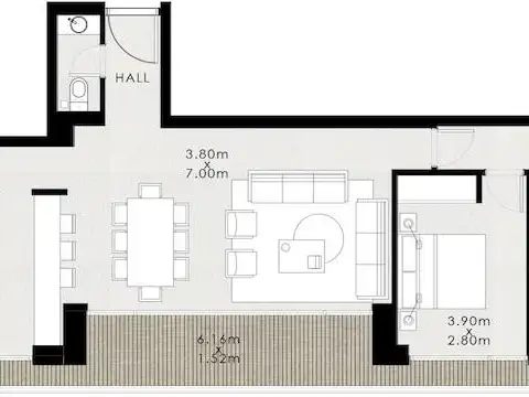 Departamento en Venta de 4 ambientes