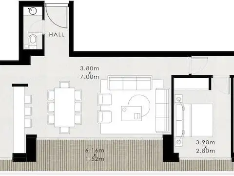 Departamento en Venta de 4 ambientes