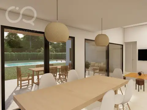 Casa 4 ambientes con 2 baños