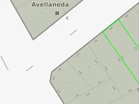 Terreno en Venta en Avellaneda, USD 225.000