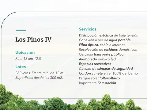 Terreno en Venta en Alvarez, USD 18.000