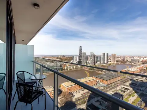 ALQUILER RESIDENCIAL 1 AMB PUERTO MADERO AMOBLADO