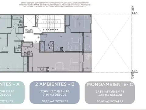 Venta 2 ambientes , Belgrano