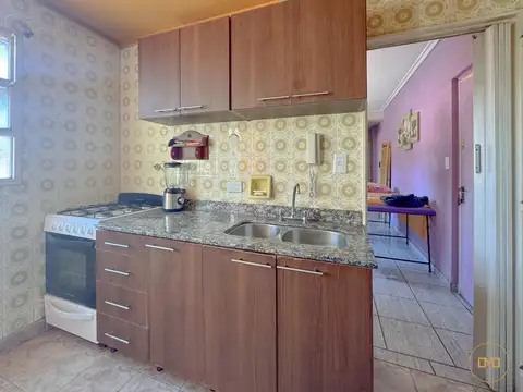 Departamento 2 ambientes con 1 baño