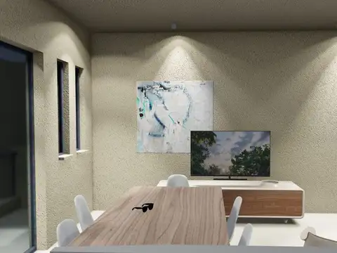 Departamento 3 ambientes con 2 baños