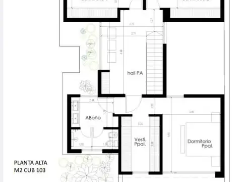 Casa 5 ambientes con 3 baños