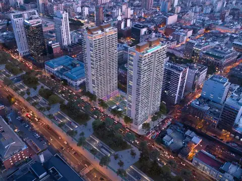 Quartier del Bajo en venta monoambiente Torre 2 Ciudad piso alto