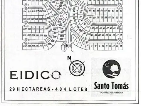 Terreno en Venta en Santo Tomas, USD 27.000