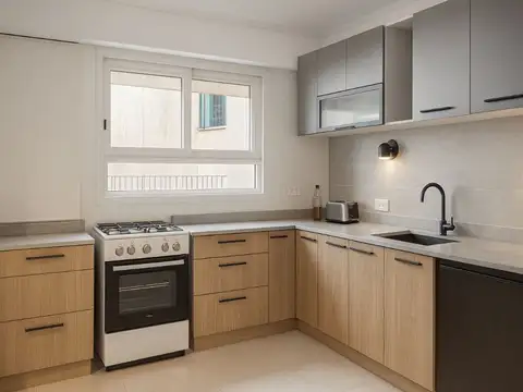 Departamento 4 ambientes con 2 baños