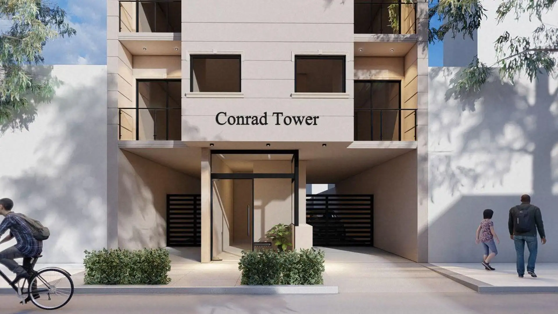 Departamento 3 amb, 55m² en pozo con balcón — Conrad Tower IV
