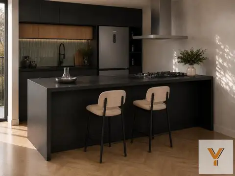 Departamento 3 ambientes con 2 baños