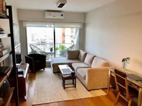 Edificio Wave, departamento en venta, 2 ambientes, cochera, vista al Río, Full amenities.