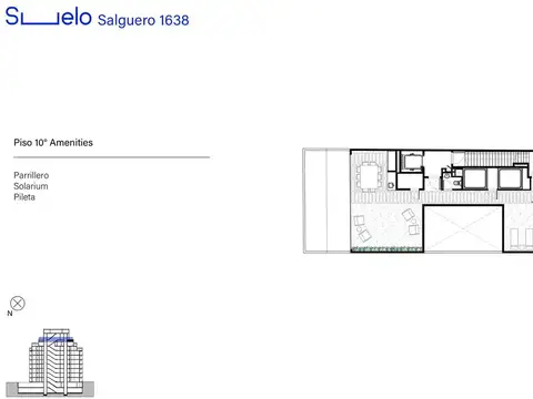 Departamento 4 ambientes con 3 baños