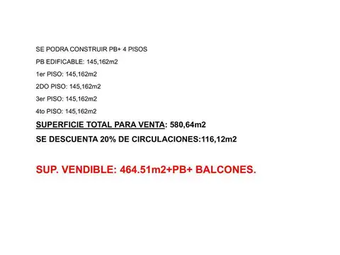 Terreno en Venta de 151,0 m2