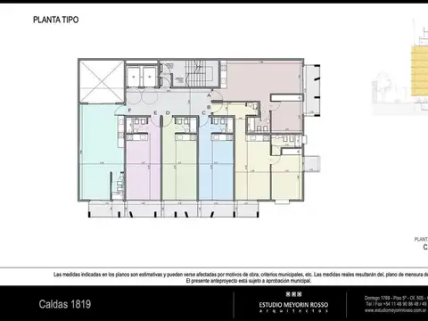 Departamento Monoambiente con 1 baño