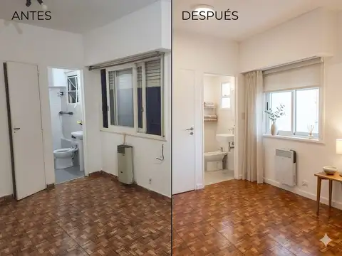 Departamento Monoambiente con 1 baño
