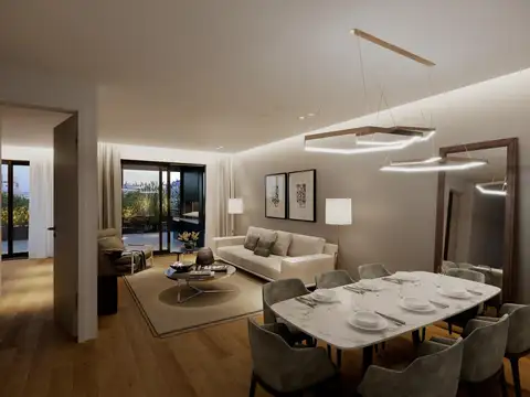 Departamento 4 ambientes con 4 baños