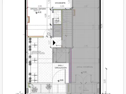 Departamento en Venta de Monoambiente