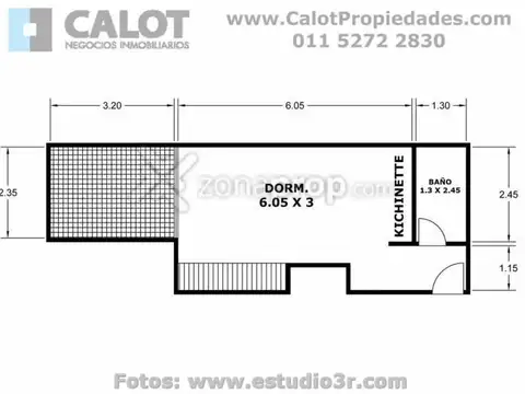 Departamento en Alquiler Temporal de Monoambiente