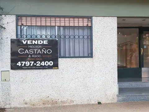 Monoambiente de 9.50 m x 3.07 m en planta baja frente - en florida