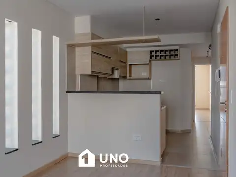 Departamento 2 ambientes con 1 baño