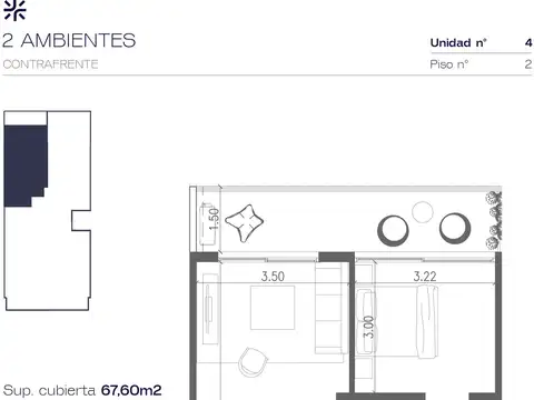 Departamento en Venta al Norte
