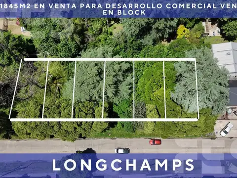 Terreno en Venta 25  mts Fondo