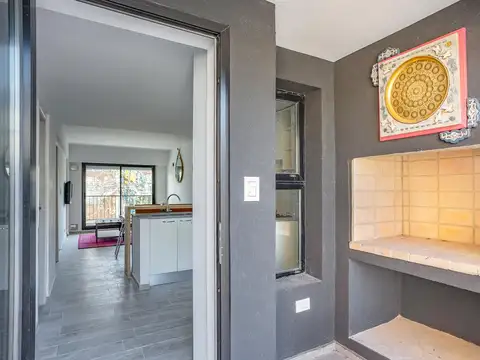 Venta departamento monoambiente terraza  rosario balcon frente