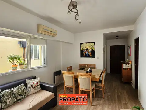 Depto de 3 ambientes refaccionado en un 2 piso x escalera interno pero muy luminoso  Bajas expensas 