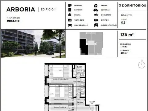 Departamento en Venta de 6 ambientes
