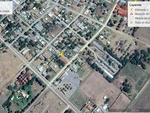 Terreno en Venta en Santa Lucia, USD 20.000