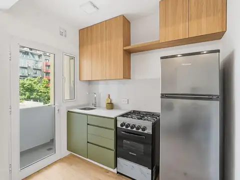 Departamento 2 ambientes con 1 baño