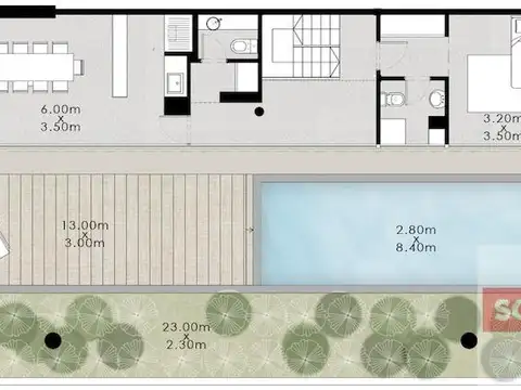 Departamento en Venta de 7 ambientes