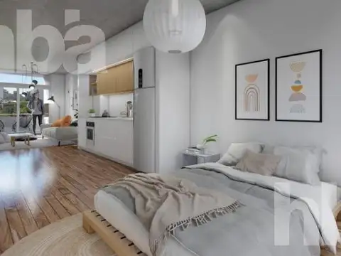 Departamento Monoambiente con 1 baño