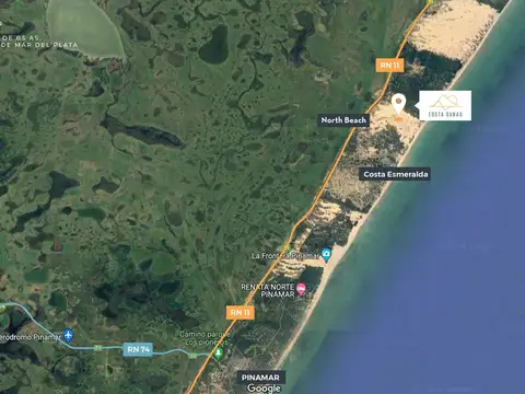 Lote en venta en Costa Dunas, barrio Vaguadas