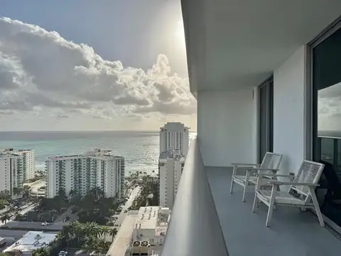 Exclusivo departamento en piso alto en alquiler temporario, Hyde Beach House, Hollywood, Florida.