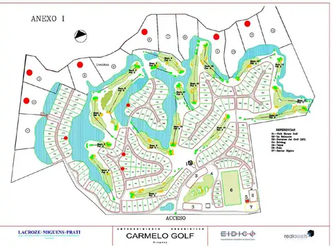Venta lotes y chacras en Carmelo Golf Club