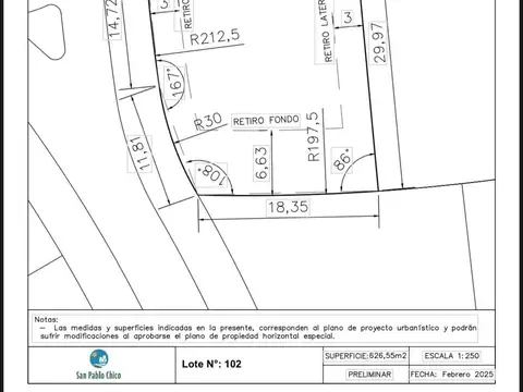 Terreno en Venta en Presidente Derqui, USD 47.000
