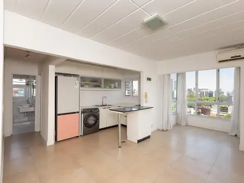 Departamento 2 ambientes con 1 baño