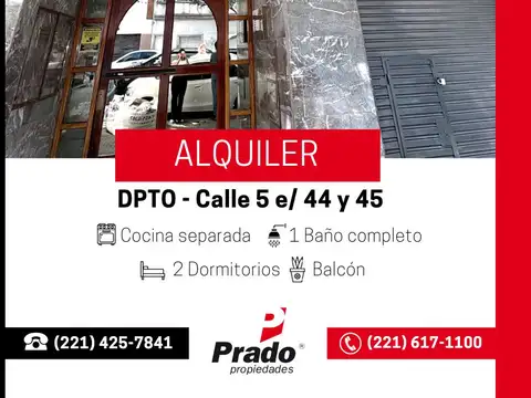 DPTO 2 DORM CON BALCÓN