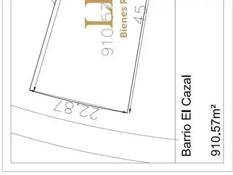 Lote en Venta - El Cazal - Al Río