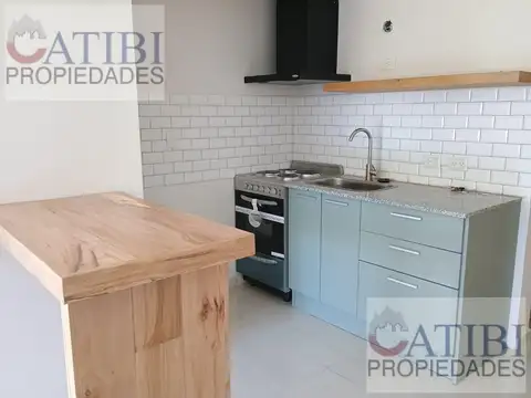 Departamento Monoambiente con 1 baño
