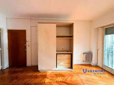 Departamento Monoambiente con 1 baño